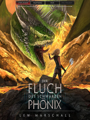 cover image of Der Fluch des schwarzen Phönix--Ein Fantasy-LitRPG-Roman (ungekürzt)